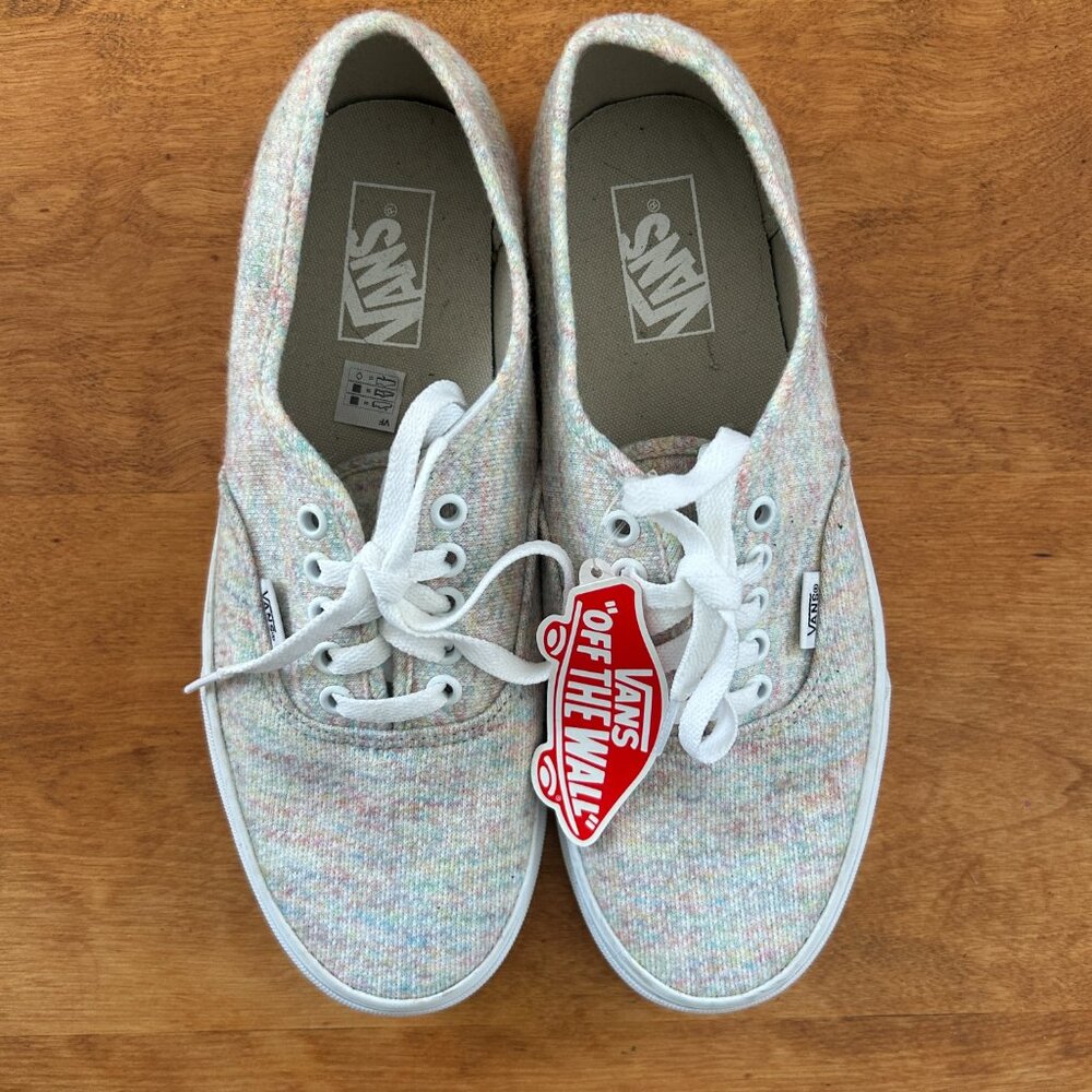 Vans Authentic Rainbow Jersey Multicolor White Sn… - image 2